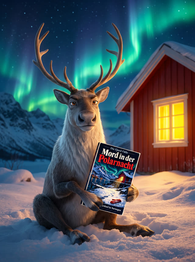 Knut das Rentier mit dem Buch